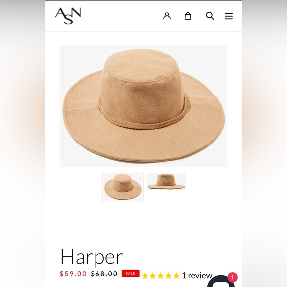 ASN Harper Boho Floppy Hat - Picture 1 of 6